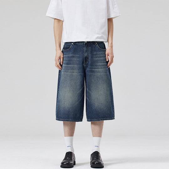 Damen Weite Denim-Culotte im lässigen Schnitt EB