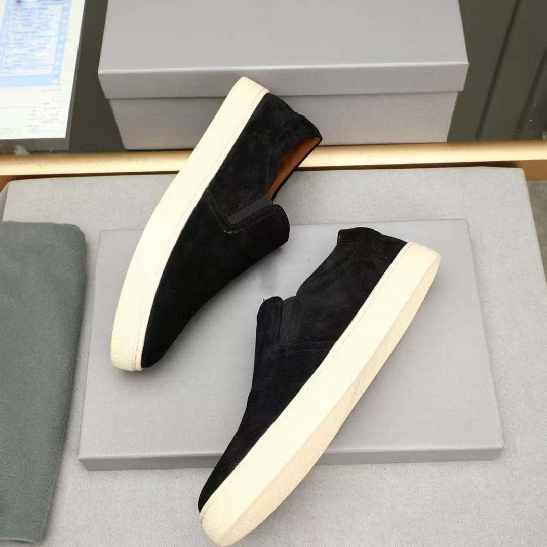 Damen Mokassin Sneakers aus weichem Wildleder EB