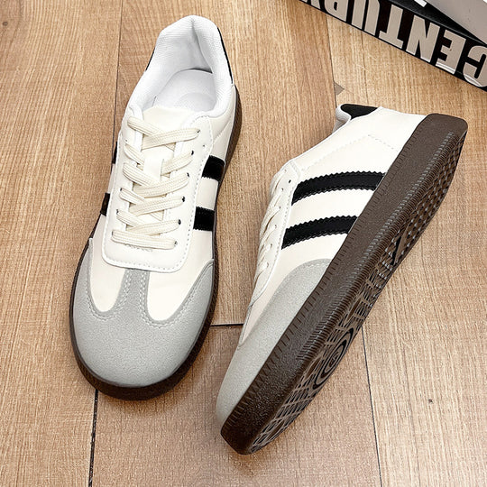 Damen Sportliche Freizeit-Sneakers mit atmungsaktivem Obermaterial und gepolsterter Sohle EB