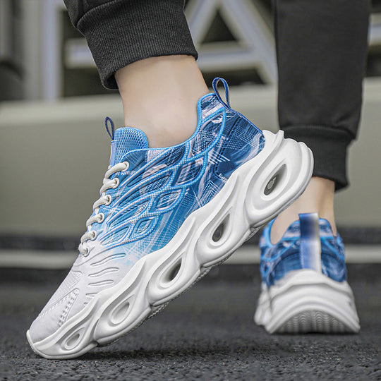 Damen Sportliche Laufschuhe mit innovativer Mesh-Oberfläche und dämpfender Sohle EB