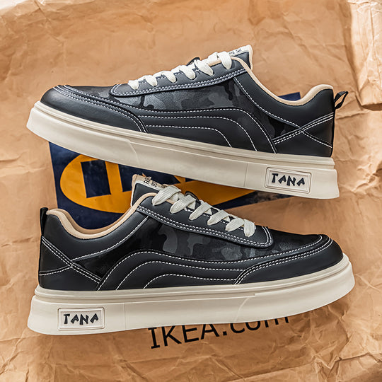Damen Modische Sneaker mit zeitgemäßem Obermaterial und rutschfester Flexsohle EB