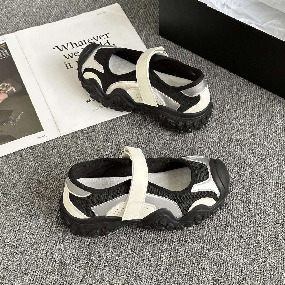 Damen Sportliche Sandalen mit verstellbarem Riemen und rutschfester Sohle EB