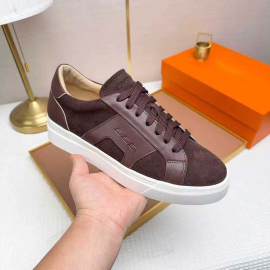 Damen Sportliche Sneakers aus hochwertigem Wildleder mit atmungsaktiver Struktur EB