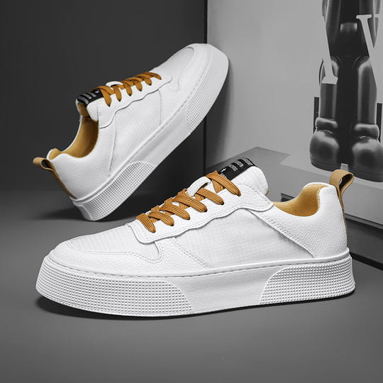 Damen modische Sneakers mit strukturiertem Obermaterial und dämpfender Sohle EB