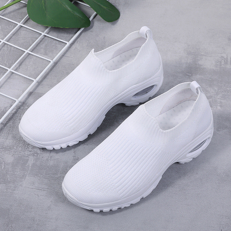 Damen Sportliche Slip-On Laufschuhe mit Luftpolster-Technologie EB