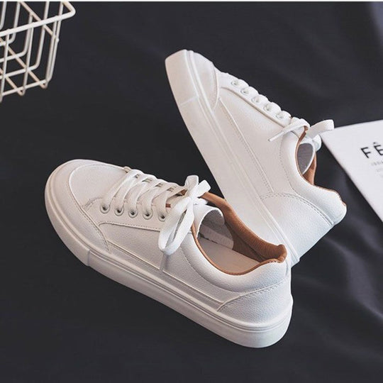 Damen Modische und bequeme Sneakers im minimalistischen Design EB