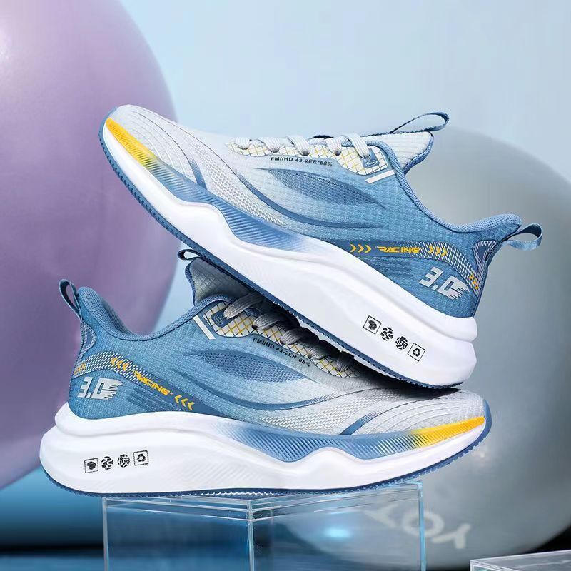 Damen leistungsstarke Laufschuhe mit atmungsaktivem Obermaterial und dämpfender Sohle EB