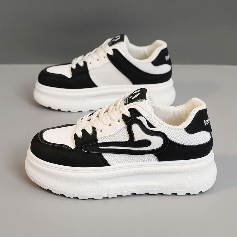 Damen modische Sneakers mit dämpfender Sohle und atmungsaktiver Obermaterialstruktur EB