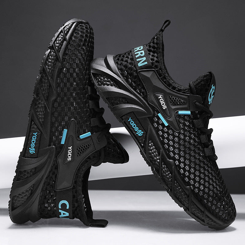 Damen Atmungsaktive Mesh-Sneaker mit dämpfender Sohle und hohem Tragekomfort EB