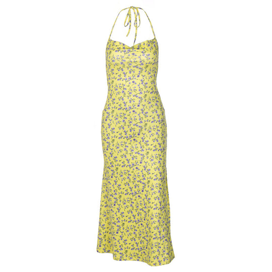 Damen Maxikleid mit floralem Muster EB