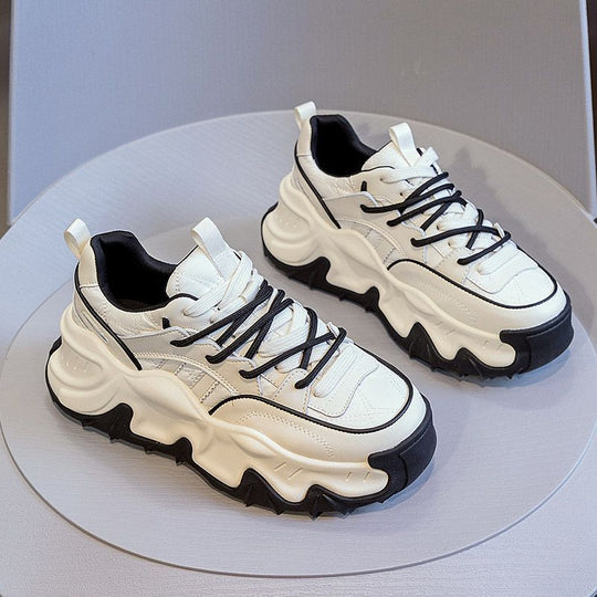Damen Sportliche Chunky-Sneaker mit dämpfender Sohle und strapazierfähigem Obermaterial EB