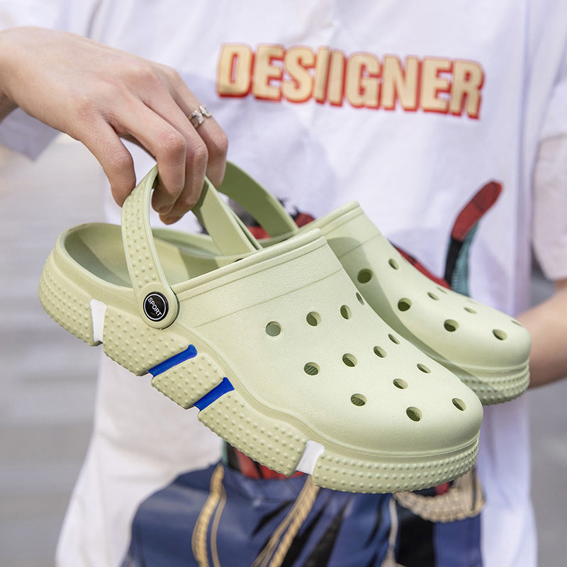 Damen Komfortable und atmungsaktive Clogs mit rutschfester Sohle EB