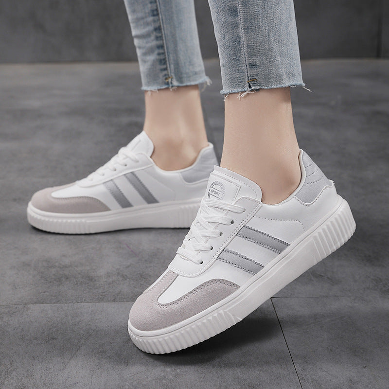 Damen Sportliche Sneakers mit Retro-Inspiration und griffiger Sohle EB
