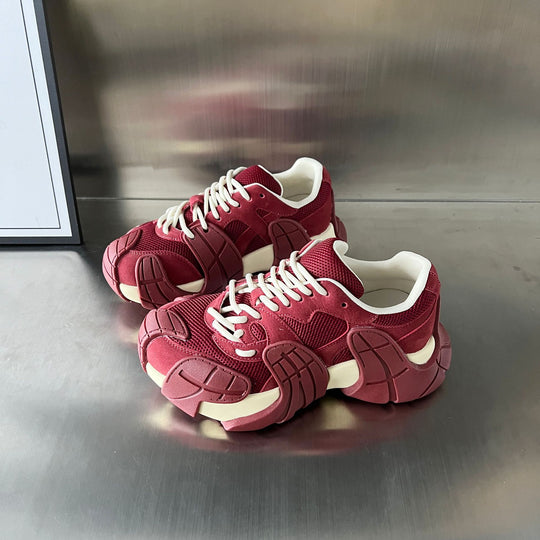 Damen Sportliche Sneakers mit innovativem Design und luxuriösem Komfort EB