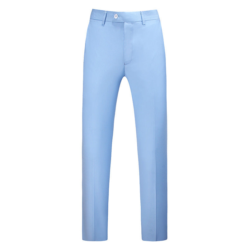 Herren nan schlanke Premium-Bügelfaltenhose mit Stretchbund und knitterarmem Gewebe EB