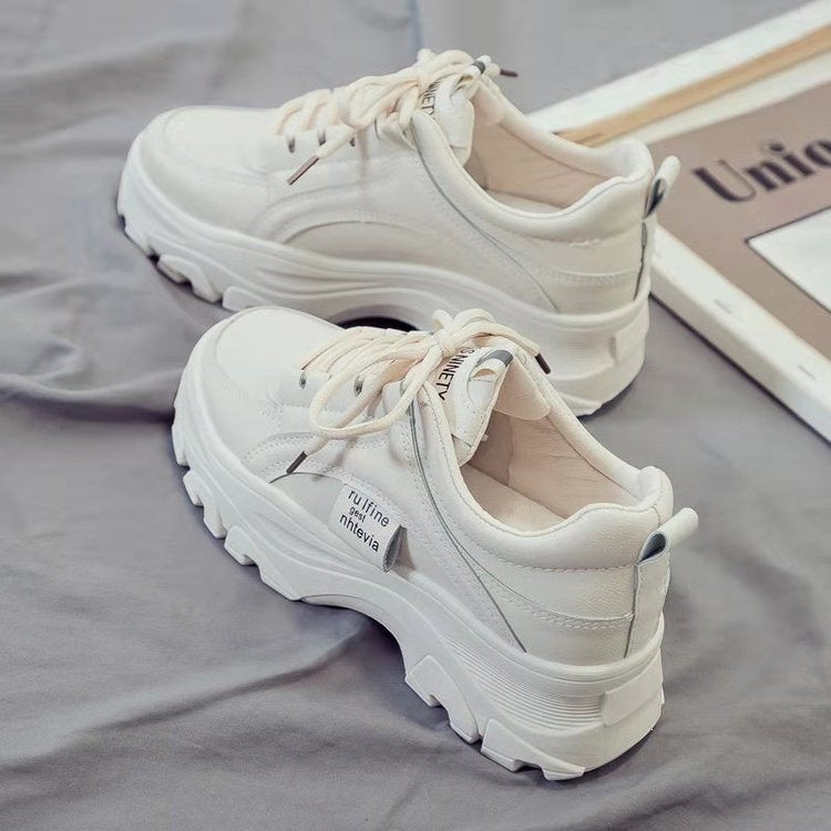 Damen Chunky Sneakers mit rutschfester Sohle und atmungsaktivem Obermaterial EB