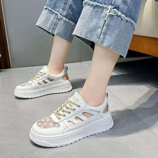 Damen Luftige Sneaker mit innovativem Design und atmungsaktiven Einsätzen EB