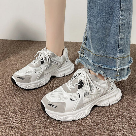 Damen sportliche und atmungsaktive Sneakers EB