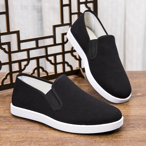 Damen Bequeme Slip-On Sneakers mit Elastikeinsätzen EB