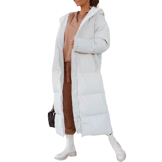 EB | Elegante Lange Winterjacke für Damen