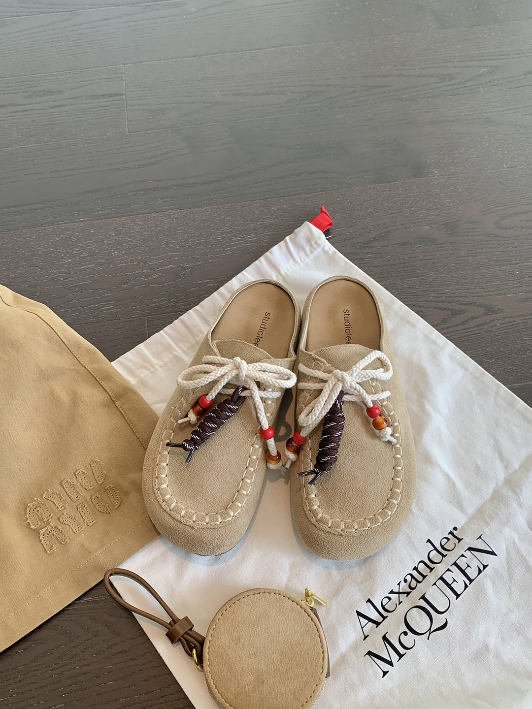 Damen Mokassins mit kreativem Verzierungsdetail und bequemer Innensohle EB