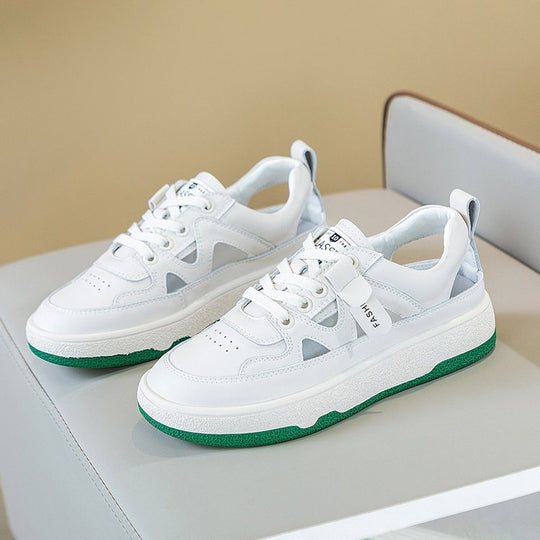 Damen Sportive Sneaker mit coolem Designelementen EB