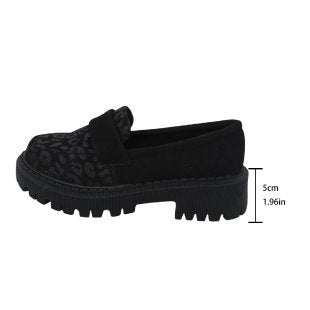 Damen Mokassins mit strukturiertem Obermaterial und stylischer Sohle EB