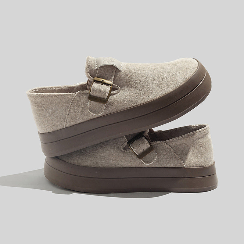 Damen Bequeme Slipper mit modischer Schnalle EB