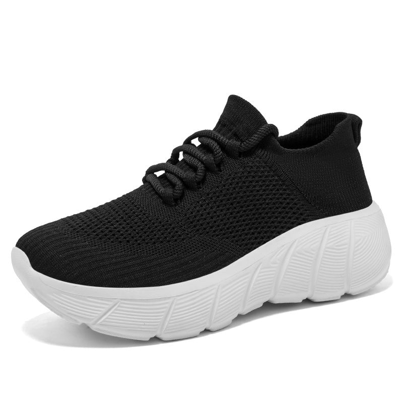 Damen Sportliche Strick-Sneaker mit ergonomischer Dämpfungstechnologie EB