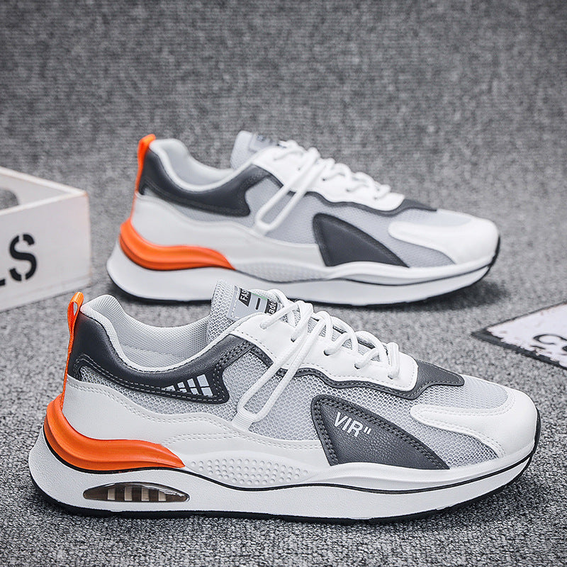 Damen Sportliche Sneakers mit atmungsaktivem Mesh-Obermaterial und dämpfendem Sohlenprofil EB