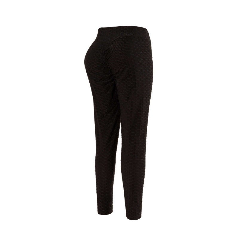 Damen Sportliche Leggings mit strukturierter Oberfläche EB