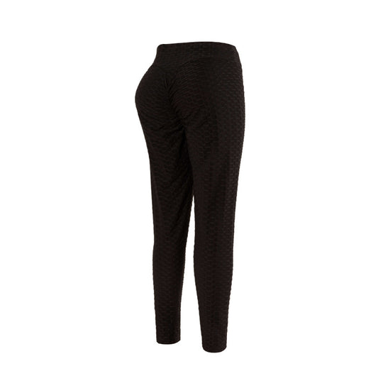 Damen Sportliche Leggings mit strukturierter Oberfläche EB
