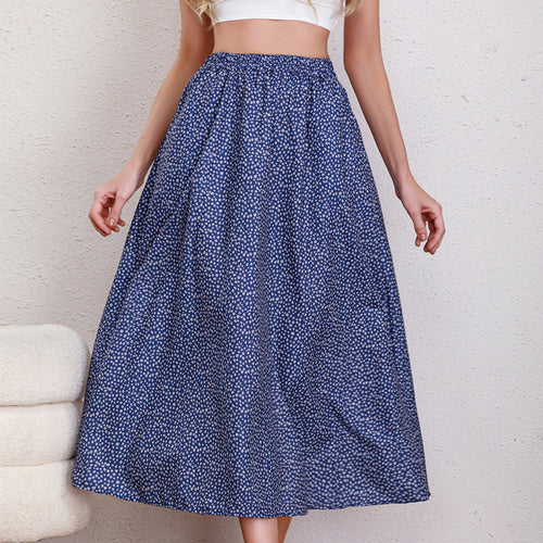 Damen Midikleid mit floralem Muster EB