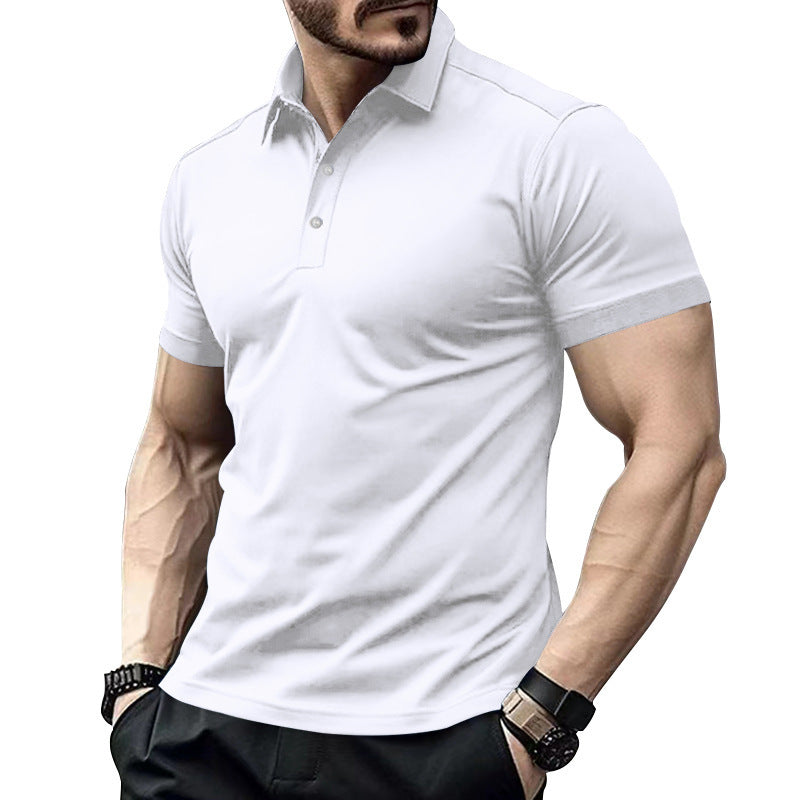 Herren Hochwertiges Kurzarm Poloshirt mit atmungsaktiver Technologie und modernem Schnitt EB