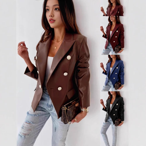 Damen Blazer mit doppelter Knopfleiste EB