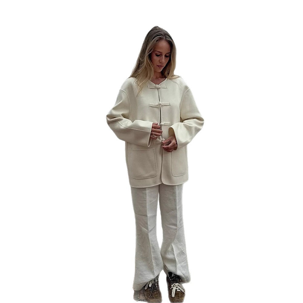 Damen innovative Wolljacke EB