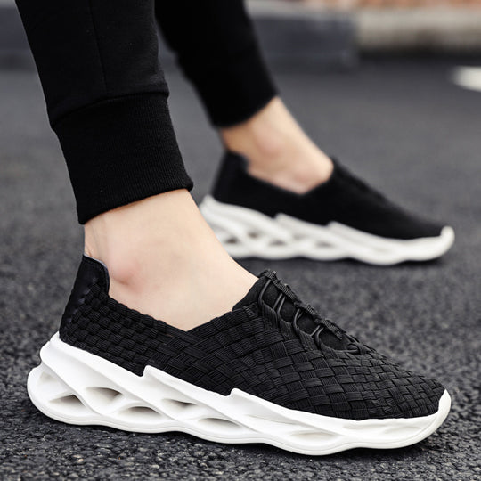 Damen Sportliche Slip-On Sneakers mit flexiblem Design und atmungsaktiver Obermaterialtechnologie EB