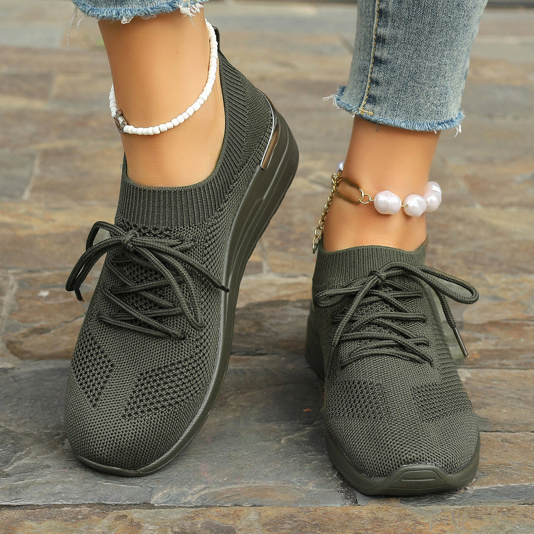 Damen Luftige und innovative Sneakers mit komfortabler Knöchelsocke EB