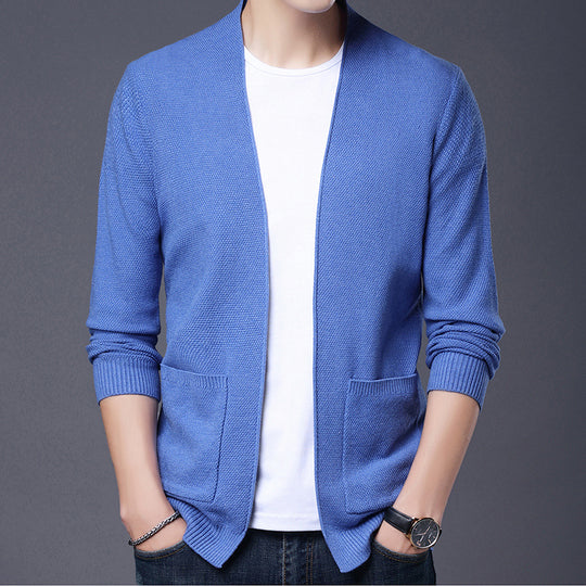 Herren Strickjacke im lässigen Design EB
