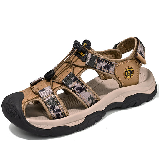 Damen Sportliche Outdoor-Sandalen mit Schnellverschluss und rutschfester Sohle EB