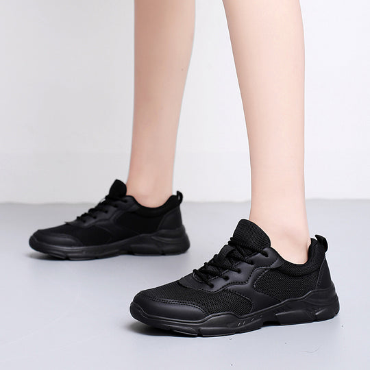 Damen Sportliche Netz-Sneaker mit dämpfender Sohle EB