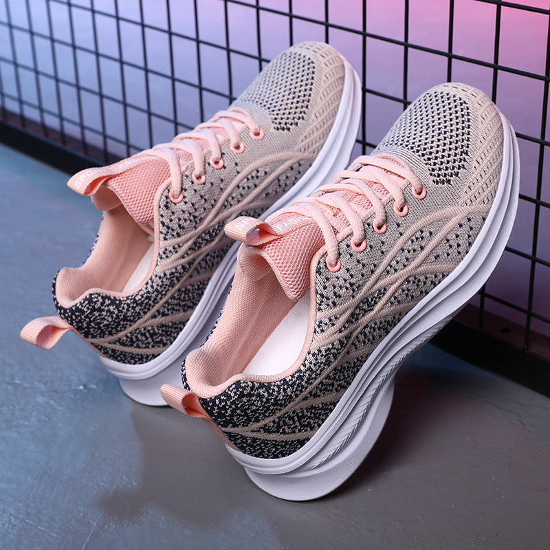 Damen Sportliche Sneakers mit atmungsaktivem Obermaterial und innovativer Dämpfungstechnologie EB