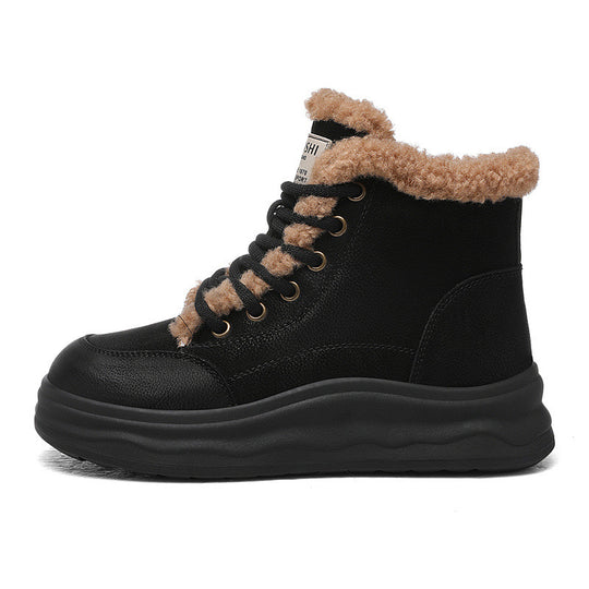Damen Winterliche Stiefel mit kuscheligem Innenfutter und rutschfester Sohle EB