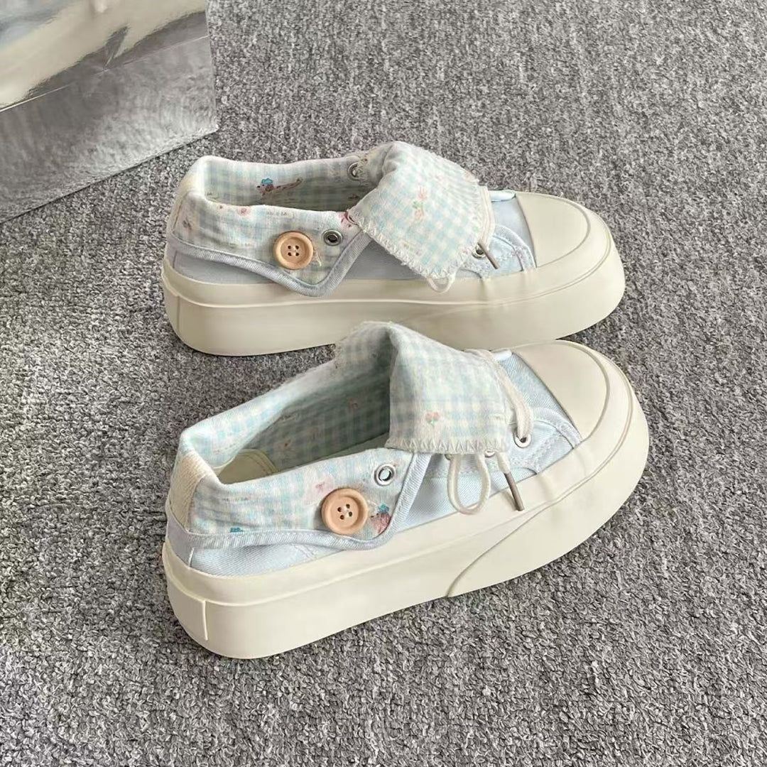 Damen Sneaker mit raffiniertem Klappdesign und weichem Innenfutter EB