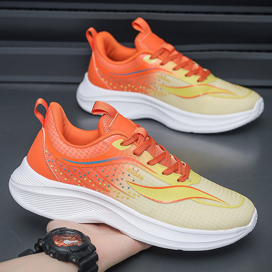 Damen Hochleistungs-Laufschuhe mit atmungsaktivem Obermaterial und stoßdämpfender Sohlentechnologie EB