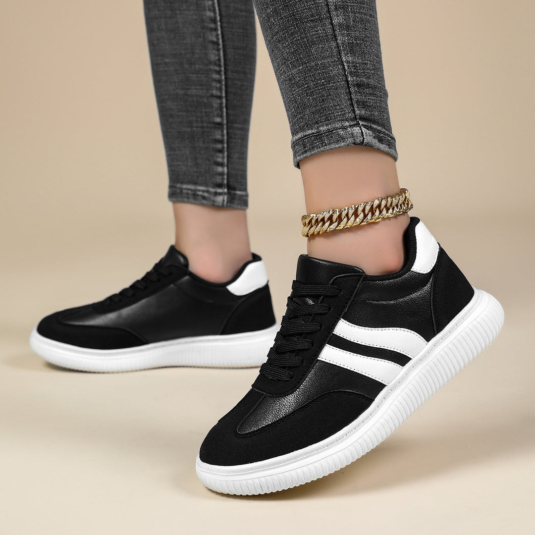 Damen Freizeit-Sneaker mit atmungsaktivem Obermaterial und rutschfester Sohle EB