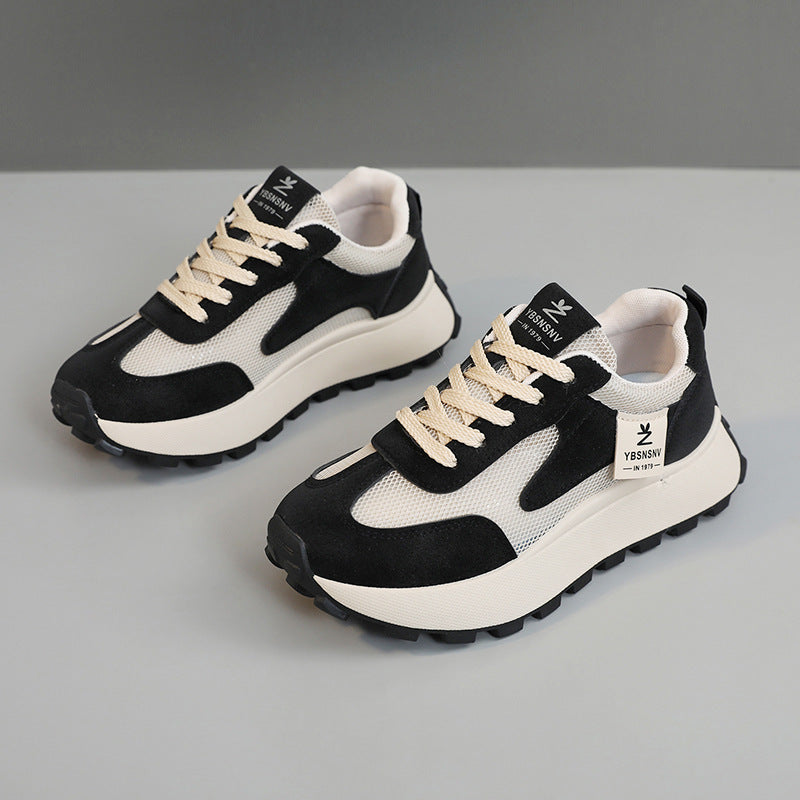 Damen Sportliche Sneakers mit atmungsaktiver Mesh-Oberfläche und dämpfender Laufsohle EB 1771555985