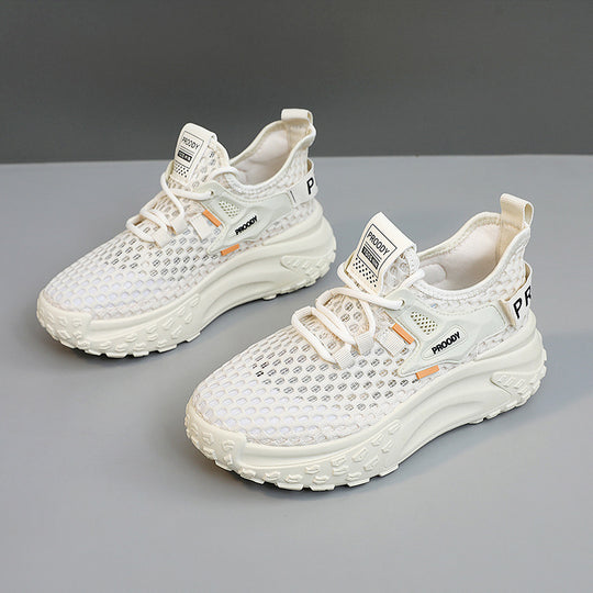Damen Atmungsaktive Laufschuhe mit stoßdämpfender Sohle und flexiblem Obermaterial EB