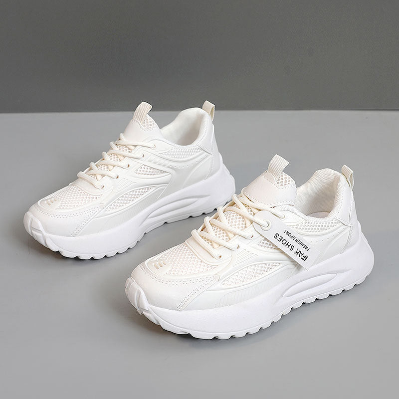 Damen Sportliche Sneakers mit dämpfender Sohle und atmungsaktiver Obermaterialstruktur EB