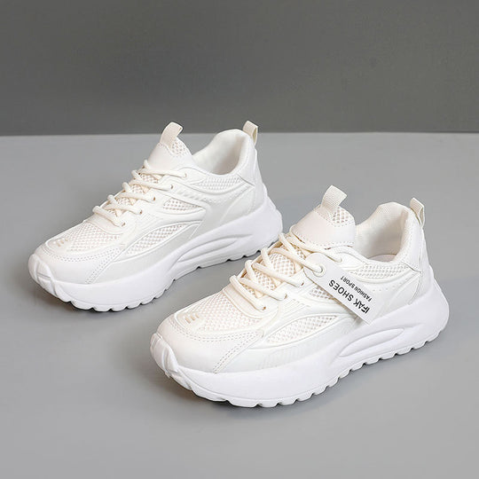 Damen Sportliche Sneakers mit dämpfender Sohle und atmungsaktiver Obermaterialstruktur EB